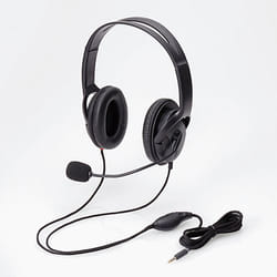 Elecom HS-HP23TBK headphones/headset Wired Head-band Gaming Black
