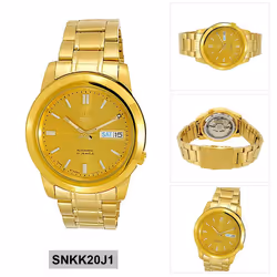 Seiko 5 Automatic 21 Jewels Japan Made SNKK20 SNKK20J1 SNKK20J Men's Watch