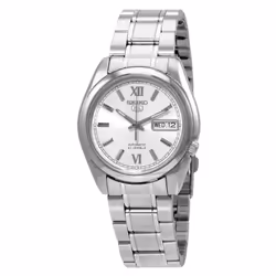 Seiko 5 Automatic Silver Dial SNKL51 SNKL51K1 SNKL51K Men's Watch