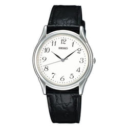 Seiko Men's SBTB005 (SPIRIT Spirit Standard Men's Type) Round Watch Black Stainless Analog
