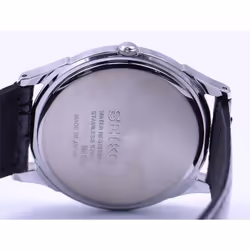 Seiko Men's SBTB005 (SPIRIT Spirit Standard Men's Type) Round Watch Black Stainless Analog