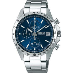 Seiko Men's SBTR023 (Spirit) Round Watch Silver Stainless multi-hand Analog