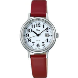 Seiko Women's AKQD401 (Riki Women's Leather Band) Round Watch Stainless Analog