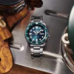 Seiko 5 Sports SRPD61K1 Green Dial Automatic Men's Watch