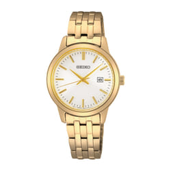 Seiko SUR412P1 watch Wrist watch Female Quartz Stainless steel Gold