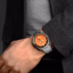 Seiko 5 Sports SSK005K1 SKX GMT Mikan Orange Automatic Men's Watch