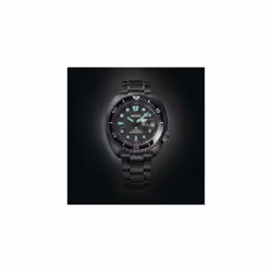 Seiko Prospex Black Series Night Vision Turtle Black Dial Automatic Diver's SRPK43K1 200M Men's Watch