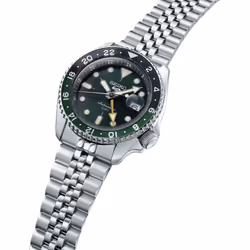 Seiko 5 Sports SSK035K1 SKX GMT Bi-Colour Automatic Men's Watch