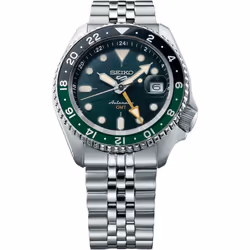 Seiko 5 Sports SSK035K1 SKX GMT Bi-Colour Automatic Men's Watch