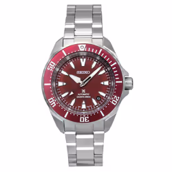 Seiko Prospex Sea Samurai Shog-urai Stainless Steel Red Dial Automatic Diver's SRPL11K1 200M Men's Watch