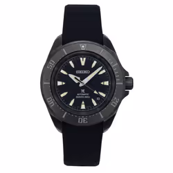Seiko Prospex Sea Samurai Shog-urai Silicone Strap Black Dial Automatic Diver's SRPL15K1 200M Men's Watch