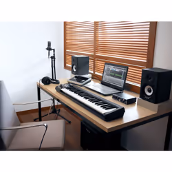 Roland A-49 MIDI keyboard 49 keys USB Black, White - Additional view 4
