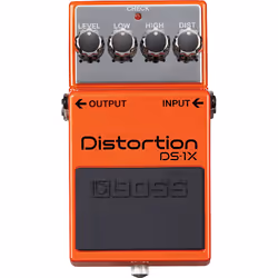 BOSS DS-1X, Expression pedal, Black, Grey, Orange, Guitar, -20/0 dB, -20 dB, 1000000 Ω