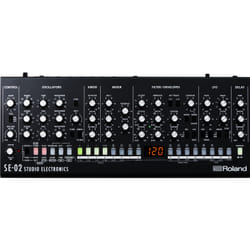 Roland SE-02 synthesizer Analog synthesizer Black