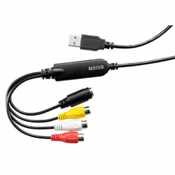 I-O Data GV-USB2/HQ, Black, Windows 10, Windows 7, Windows 8, Windows 8.1, Windows Vista, 5 - 35 °C, 20 - 80%, 18.2 mm, 57.4  ...