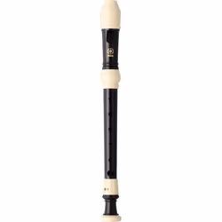 Yamaha YRS-32B, Baroque, Soprano/Descant, ABS, Black, Ivory, 3-piece
