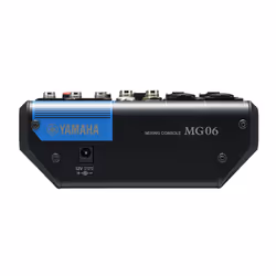 Yamaha MG06 audio mixer 6 channels Black