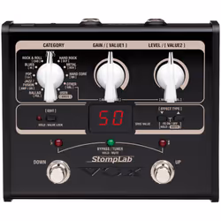 VOX StompLab 1G Multi-Effects Modeling Pedal for Guitar