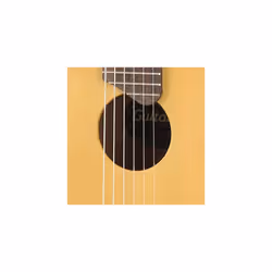 Acoustic Guitalele GL1 A hybrid between guitar and ukulele 70 cm with 6 Strings 3 nylon3 metal wound commonly known as a nylon string set and Fitted