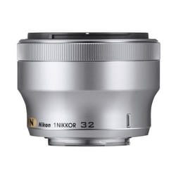 Nikon 1 NIKKOR 32mm f/1.2 SLR Silver
