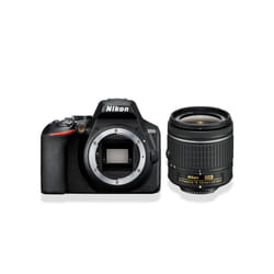 Nikon D3500 + AF-P 18–55 SLR Camera Kit 24.2 MP CMOS 6000 x 4000 pixels Black