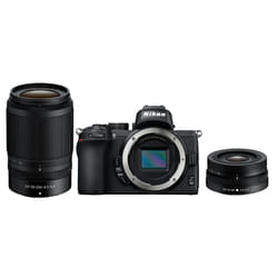 Nikon Z 50 + 16-50mm+ 50-250mm MILC 20.9 MP CMOS 5568 x 3712 pixels Black