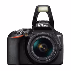 Nikon D3500 + AF-P 18-55mm VR SLR Camera Kit 24.2 MP CMOS 6000 x 4000 pixels Black - Additional view 5