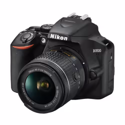Nikon D3500 + AF-P 18-55mm VR SLR Camera Kit 24.2 MP CMOS 6000 x 4000 pixels Black - Additional view 7