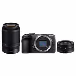 Nikon Z 30 + 16-50 + 50-250 VR Kit, 20.9 MP, 5568 x 3712 pixels, CMOS, 4K Ultra HD, Touchscreen, Black