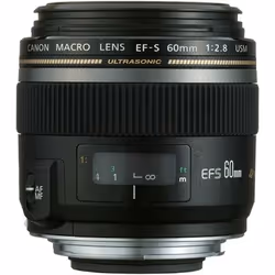 Canon EF-S 60mm f/2.8 Macro USM SLR Macro lens Black