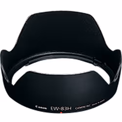 Canon EW-83H Lens Hood, Round, Black