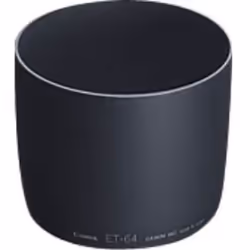 Canon ET64ll Lens Hood for EF75-300mm f4.0-5.6 USM IS, Black, 59 g
