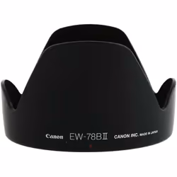 Canon Lens hood EW 78 II, Plastic, Black