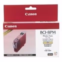 Canon BCI-8PM Ink Cartridge, Photo magenta, Dye-based ink