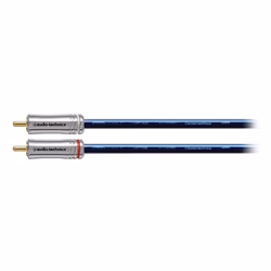 Audio-Technica AT-EA1000/0.7, RCA, Male, RCA, Male, 0.7 m, Blue, Silver