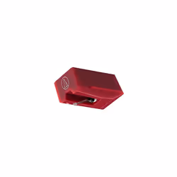 Audio Technica ATN95EX Daimond Elliptical Stylus Replacment Stylus for Phono Cartridge AT95EX Red