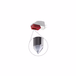 Audio Technica ATN95EX Daimond Elliptical Stylus Replacment Stylus for Phono Cartridge AT95EX Red