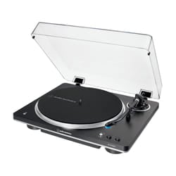 Audio-Technica AT-LP70XBT Belt-drive audio turntable Black, Silver Fully automatic