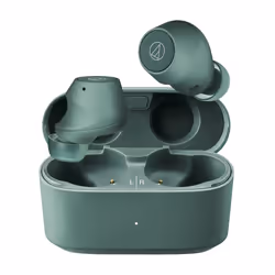 Audio-Technica ATH-CKS30TW+ Headset True Wireless Stereo (TWS) In-ear Calls/Music USB Type-C Bluetooth Green - Additional view 2