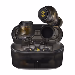 Audio-Technica ATH-CKS30TW+ Headset True Wireless Stereo (TWS) In-ear Calls/Music USB Type-C Bluetooth Black, Transparent - Additional view 2