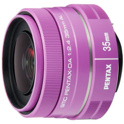 Pentax smc DA 35mm f/2.4 AL SLR Purple
