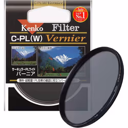 Kenko Circular Polariser C-PL(W) Vernier Camera Lens Filter - 58 mm