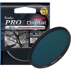 Kenko Pro1 Digital Multi Coated R72 Camera Lens Filter for Infrared Photography - 58 mm