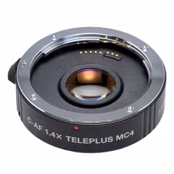 Kenko Teleplus Pro 300 AF 1.4X DGX, Canon EF, Black, 110 g, 66 mm, 66 mm, 25 mm