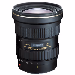 Tokina AT-X 14-20 F2 PRO DX, Wide zoom lens, 13/11, 14 - 20 mm, Canon EF, Auto focus