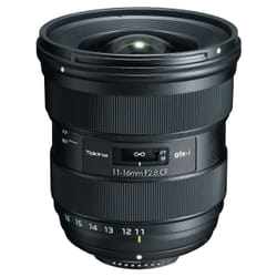 Tokina atx-i 11-16mm f/2.8 CF Plus Bridge camera Wide zoom lens Black