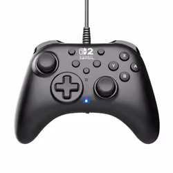 Hori HORIPAD Turbo (Black) for Nintendo Switch 2, Gamepad, Nintendo Switch 2, D-pad, Home button, Analogue / Digital, Wired, ...