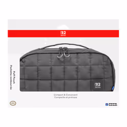 Hori Puff Pouch (Black) for Nintendo Switch 2 - Additional view 5