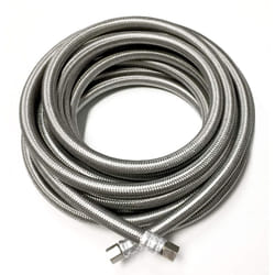 Shark Industrial 25 FT Stainless Steel Braided Ice Maker Hose with 1/4