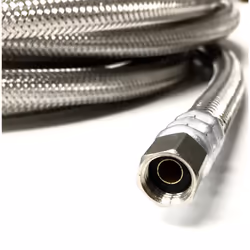 Shark Industrial 25 FT Stainless Steel Braided Ice Maker Hose with 1/4